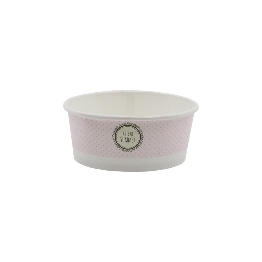 MISKA PAP. NADRUK 350 ML (2222) KRAM PASTELE